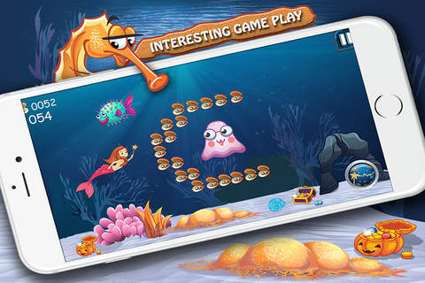 Adorable Little Mermaid Princess in Fish Paradise Pro : Swim and dive in cute under-water fairy ocean game with fishes having bubble fins screenshot 2