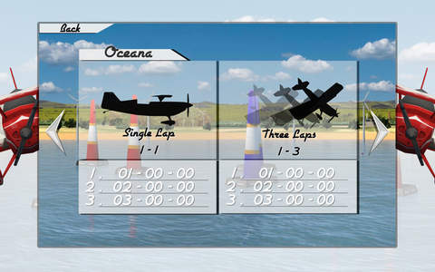 Aces of the sky : Air race 3D screenshot 2