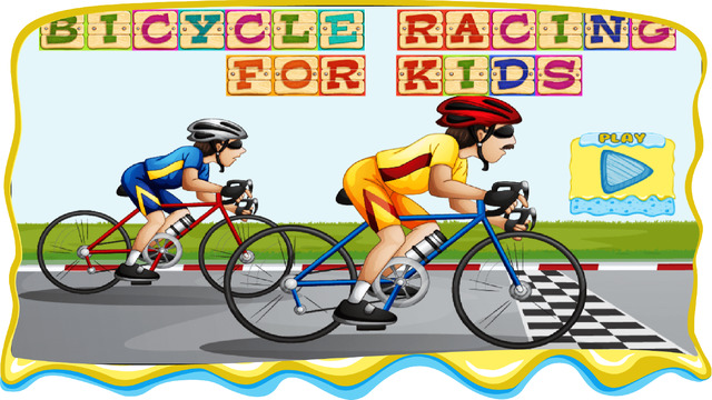Bicycle Racing Game For Kids
