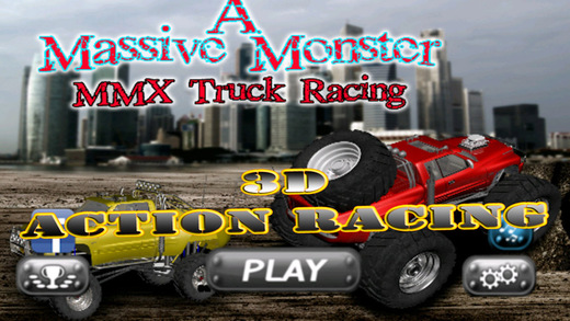 A Nitro Monster Truck Racing