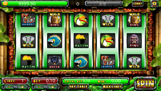 【免費遊戲App】Jungle treasure slots – free casino slot machine for BIG WIN-APP點子