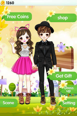 Lovely Princess and Prince - dress up game for girls screenshot 3