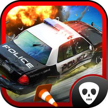 Reckless Cops Rival Bandits 3D Xtreme 911 Police Car Smash Racing LOGO-APP點子