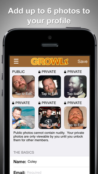 【免費社交App】GROWLr: Gay Bear Social Network-APP點子