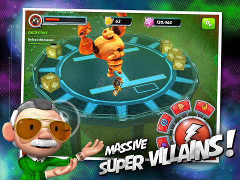 【免費遊戲App】Stan Lee's Hero Command-APP點子