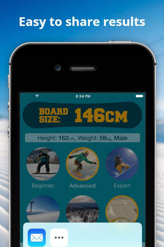 BoardSizer - Snowboard Size Calculator screenshot 3