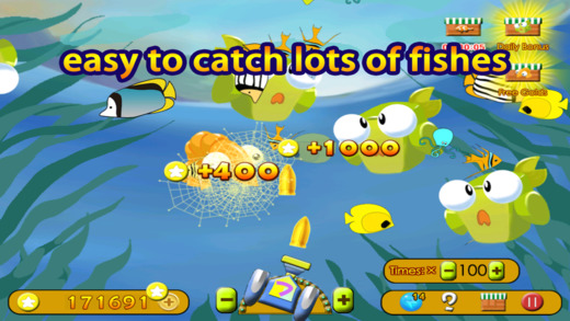 【免費遊戲App】Candy Crazy Fish－Magic weapon crush fishes saga-APP點子