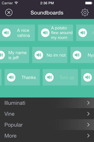 Illuminati Soundboard - Best Sound Board of MLG, Vine and other popular sounds screenshot 2
