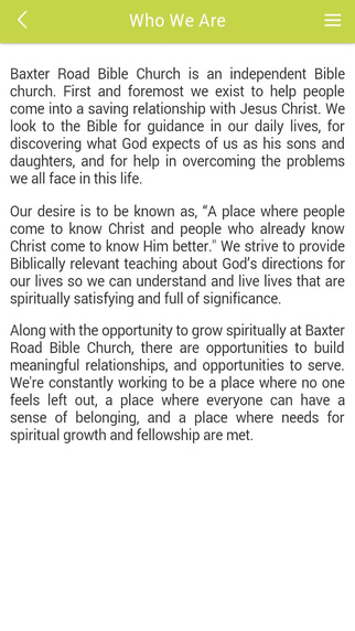 【免費生活App】Baxter Road Bible Church-APP點子