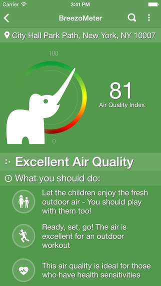 免費下載健康APP|BreezoMeter - Air Quality app開箱文|APP開箱王