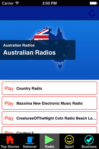 Australian headlines & radios screenshot 2