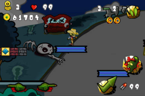 Super Zombies Ninja by bros free games screenshot 2