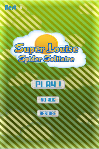 Super Louis Spider Solitaire screenshot 2