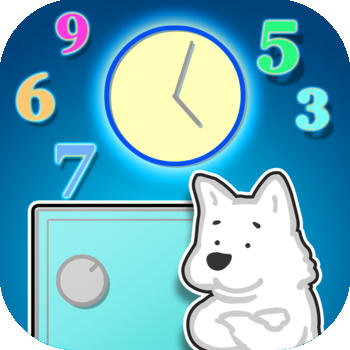 Safecracker in analog clock for Kids LOGO-APP點子