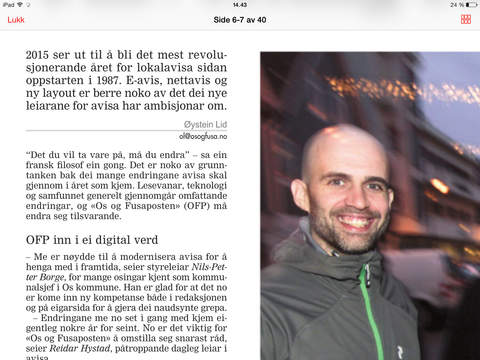 【免費新聞App】Os og Fusaposten-APP點子