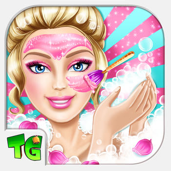 Pink Girl Beauty Bath LOGO-APP點子