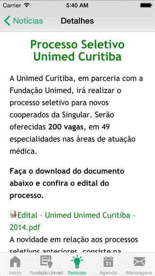 【免費教育App】Fundação Unimed-APP點子