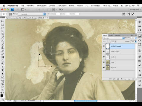 Photoshop | Tecniche di restauro fotografico screenshot 2