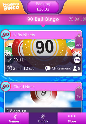 Pink Ribbon Bingo screenshot 2