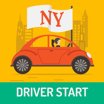 NY DMV Driver License Test - prepare for New York state driver knowledge test LOGO-APP點子