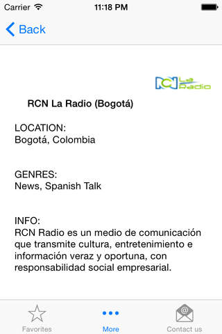 oiRadio Colombia screenshot 4