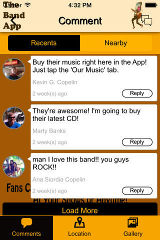 The Band App! screenshot 3