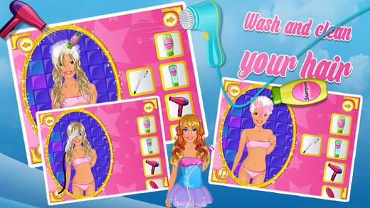 Princess Hair Spa - Hairstyles Makeover DressUp Games