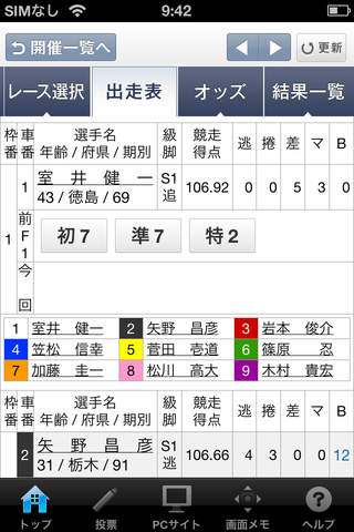 KEIRINオフィシャルアプリ screenshot 4