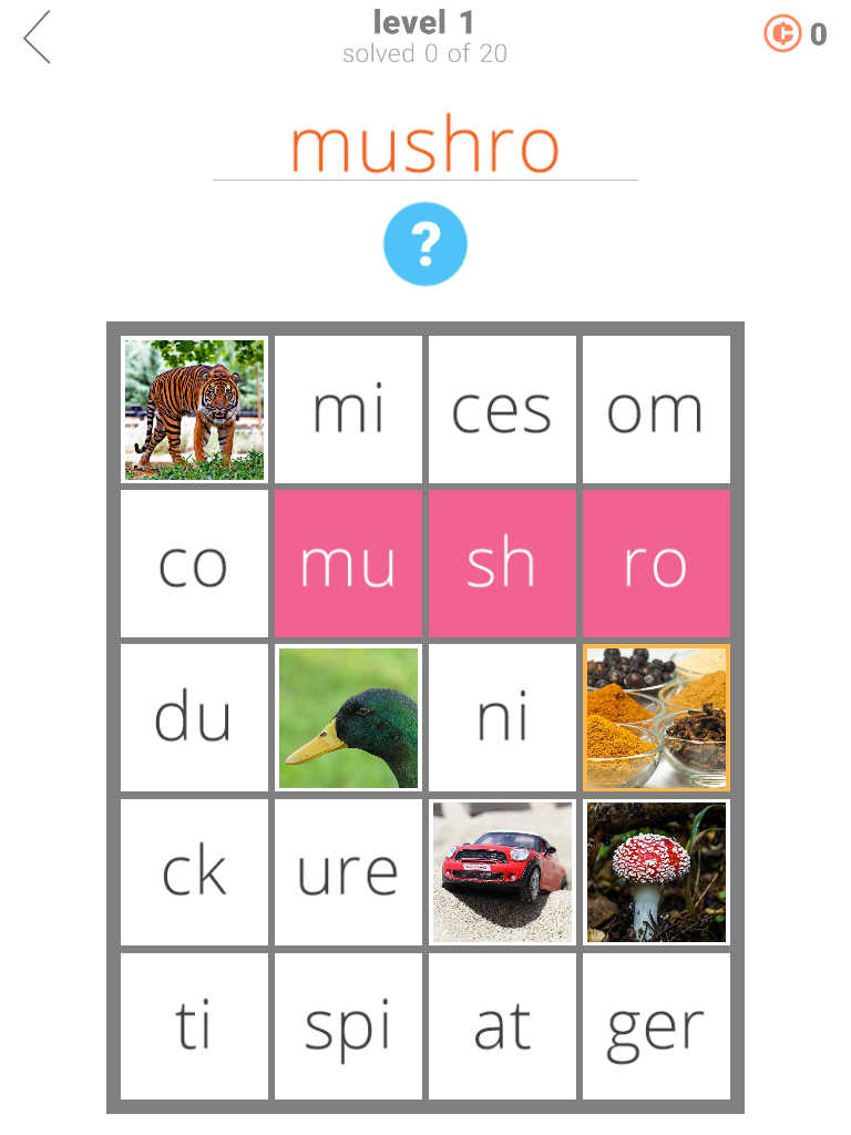 App Shopper: 1 Pic 1 Clue: Word Search Game (Games)