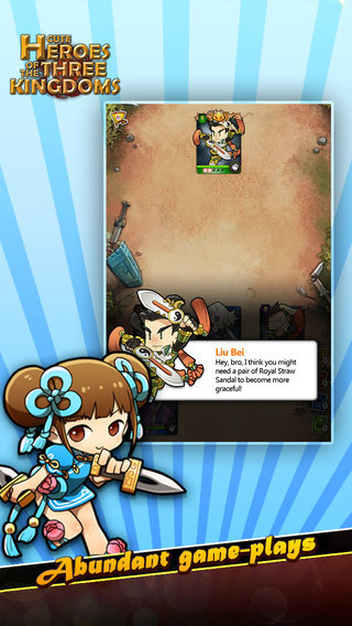 【免費遊戲App】Cute Heroes of the Three Kingdoms-APP點子