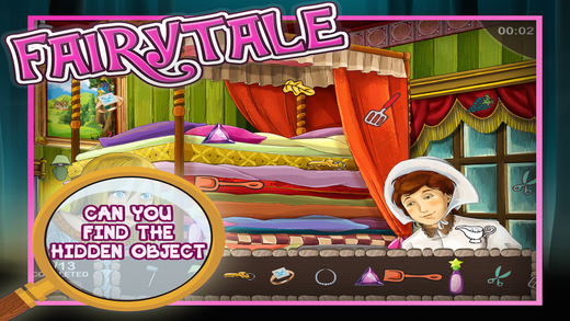 【免費遊戲App】Fairytale Hidden Objects – Find Different Objects & Solve Secret Mysteries-APP點子