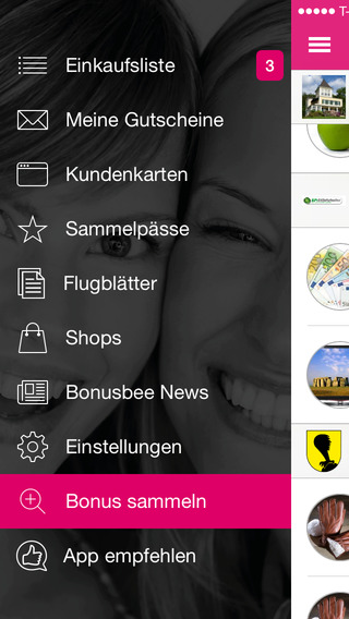 【免費生活App】Bonusbee - Einkaufslisten, Kundenkarten und Sammelpässe-APP點子