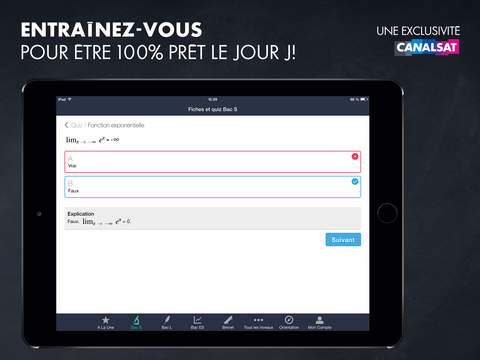 【免費教育App】CAMPUS by CANALSAT, l’appli pour réviser en quiz, fiches et vidéos de cours, le Brevet des collèges et le BAC S, BAC ES et BAC L, ET LES BACS PRO ET TECHNO-APP點子