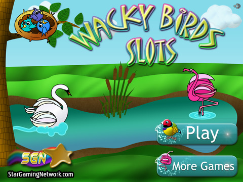 Wacky Birds Slots for iPad