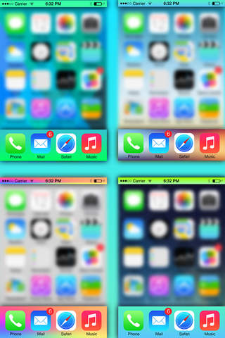 Color your Status Bar & Dock Pro for iOS 8 screenshot 4