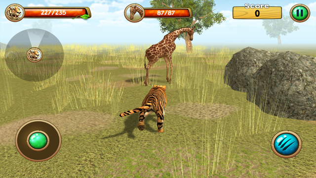 【免費遊戲App】Wild Tiger Simulator 3D-APP點子