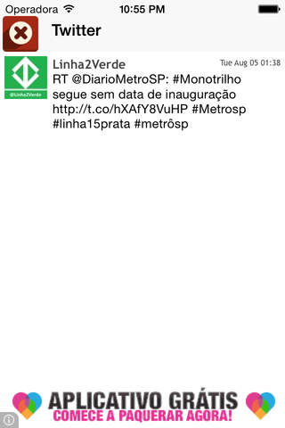 Social#Metro screenshot 2