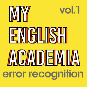 My English Academia : Vol 1 Error Recognition 教育 App LOGO-APP開箱王