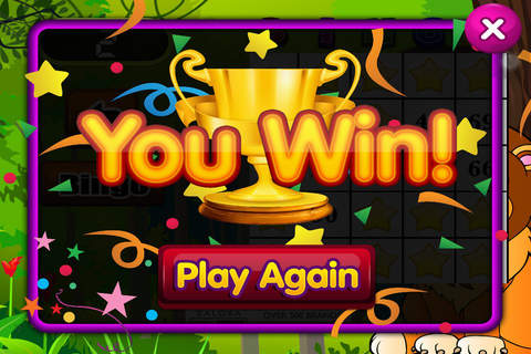 Play Bingo in Jungle Pro Vegas Casino & Card Battle Video Tournament screenshot 3