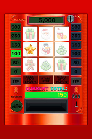 A funny XMAS Slot Machine Game - Free screenshot 3