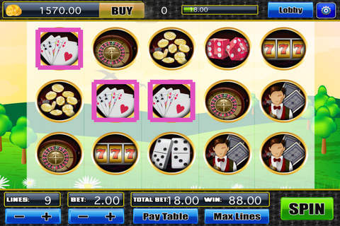 A Heart of Classic Farm Fruit with Diamond Jewel Fortune Casino - Fun Game in Vegas Blast Slots Pro screenshot 2