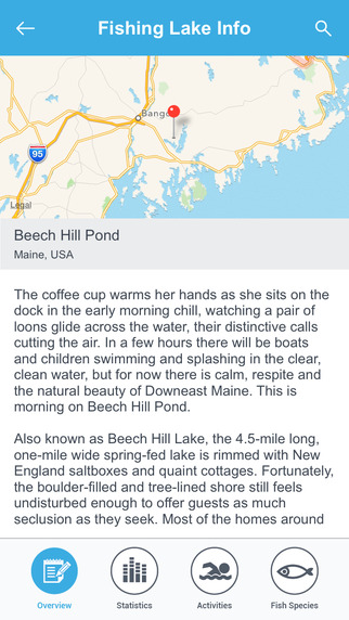 免費下載交通運輸APP|Maine Fishing Lakes app開箱文|APP開箱王