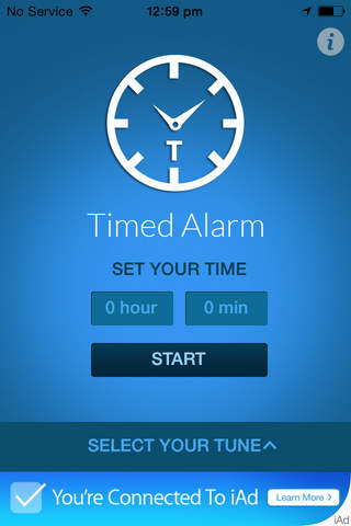 Timed Alarm screenshot 3