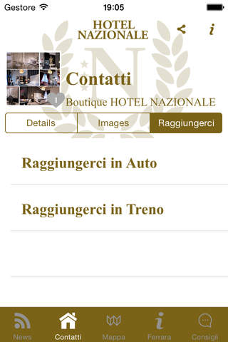 Boutique Hotel Nazionale Ferrara screenshot 2