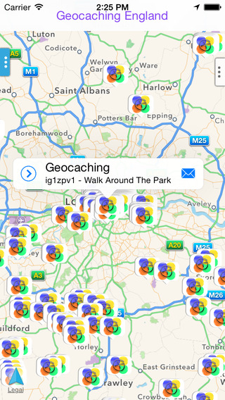 免費下載交通運輸APP|Geocaching England app開箱文|APP開箱王