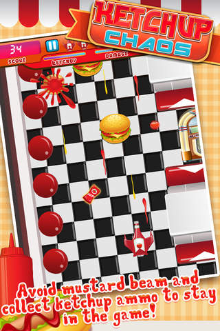 Ketchup Chaos Free by Yowie Design screenshot 2