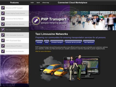 PHP Transport iPad screenshot 3