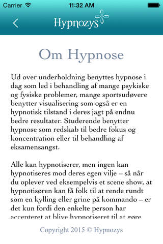 Hypnozys - Stop Trøstespisning screenshot 3