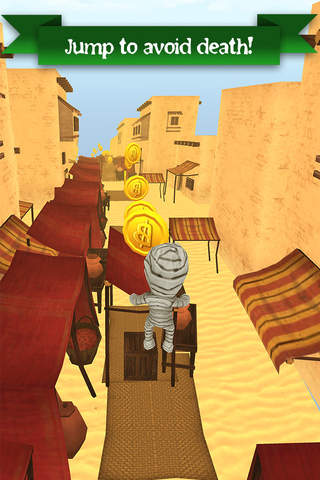 Cleopatra's Mummy Pyramid Run - Free cartoon game for children screenshot 4