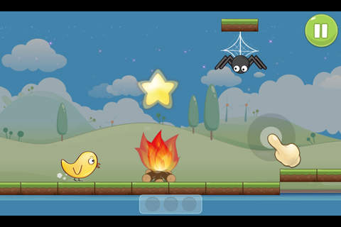 FLYING CHICK Free (Platform,Arcade) screenshot 3